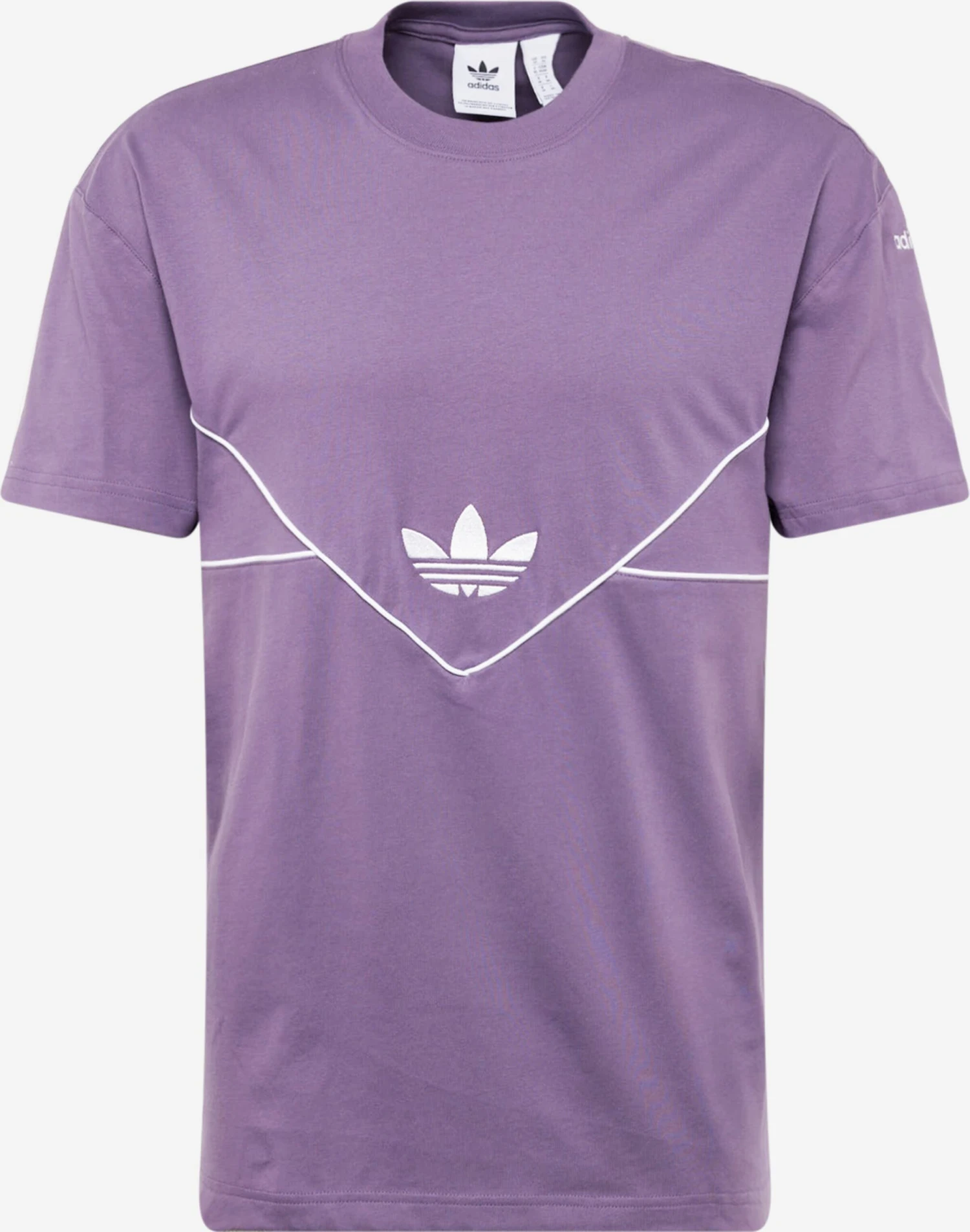 Adidas Originals T-shirts T-Shirt Homme Lilas 3 Adidas Originals T-shirts T-Shirt Homme Lilas