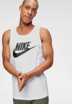 Nike Sportswear Débardeurs Coupe Regular T-Shirt Homme Blanc -F4NT4STIC Soldes 017bac6d82336be22339e2618f05fe9a