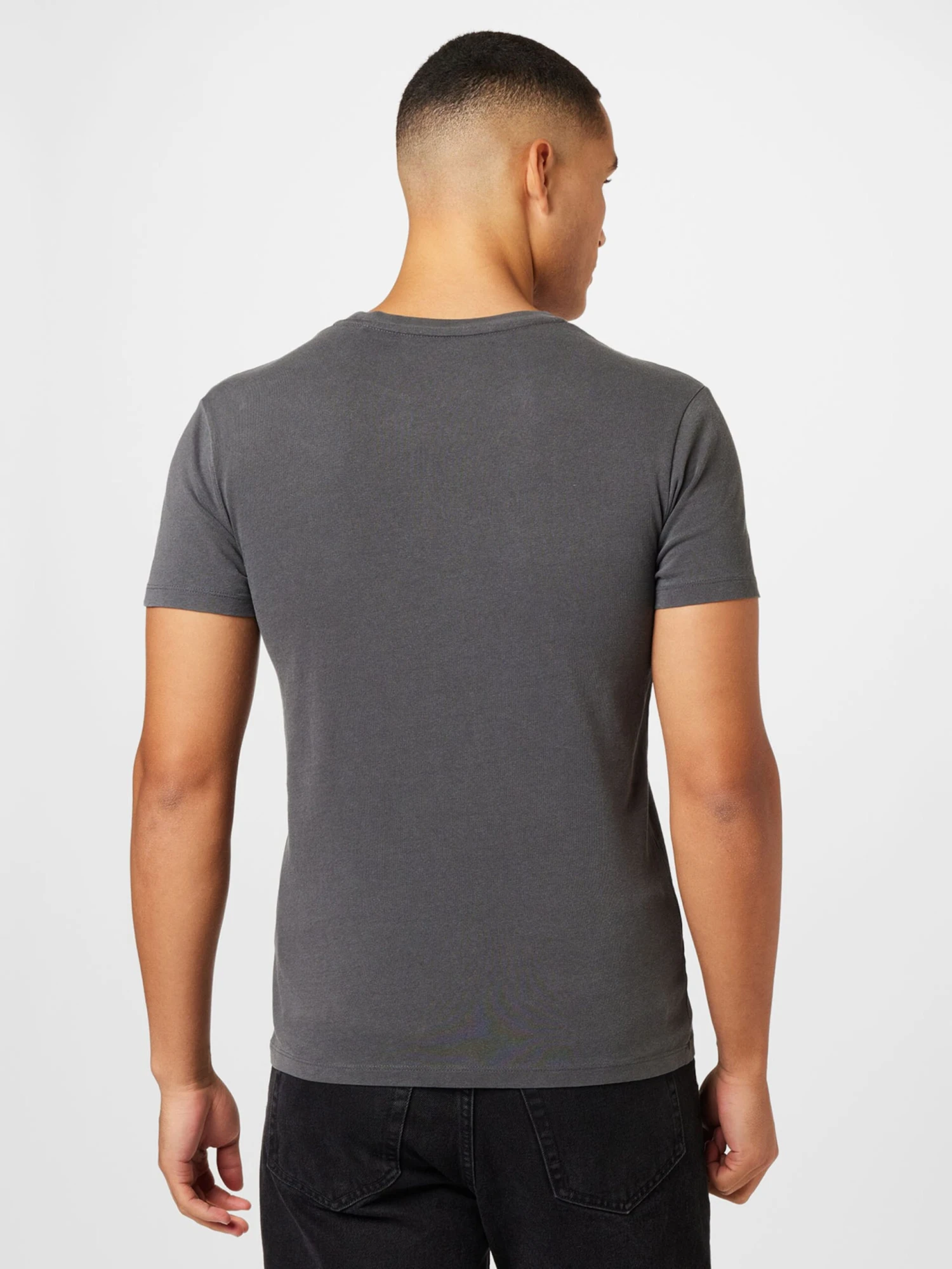 Pepe Jeans T-shirts T-Shirt ALDIS Homme Gris Clair / Gris Foncé 6 Pepe Jeans T-shirts T-Shirt ALDIS Homme Gris Clair / Gris Foncé – Image 4