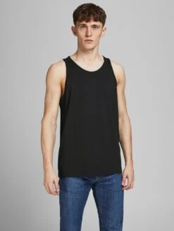 Jack & Jones Débardeurs T-Shirt Homme Noir -F4NT4STIC Soldes 03a82b7736de080610861fe5fa4e49ed
