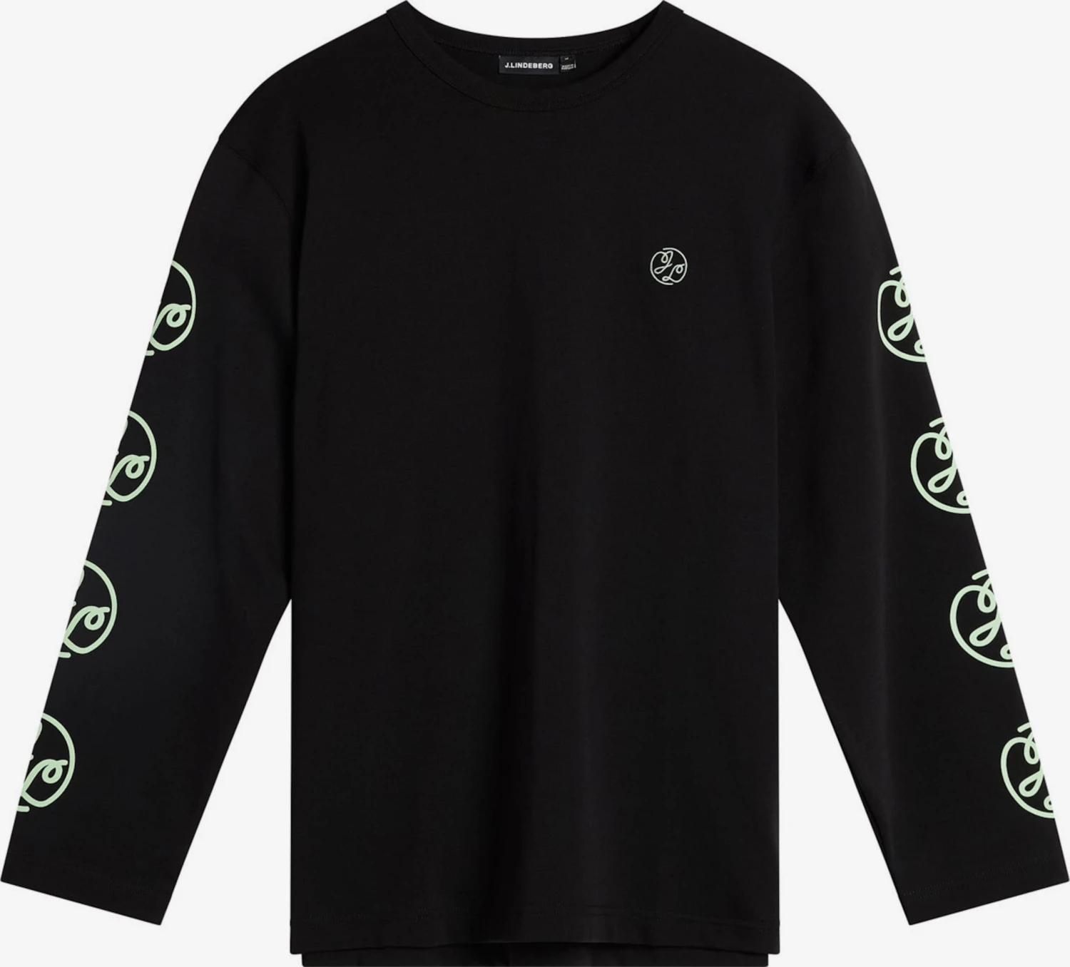 J.Lindeberg T-shirts à Manches Longues T-Shirt Camilo Homme Noir 2 J.Lindeberg T-shirts à Manches Longues T-Shirt Camilo Homme Noir