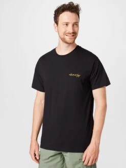 T-shirts T-Shirt Pencil Tee Homme Noir -F4NT4STIC Soldes 058820d88bfe53cf047a7150418e686e