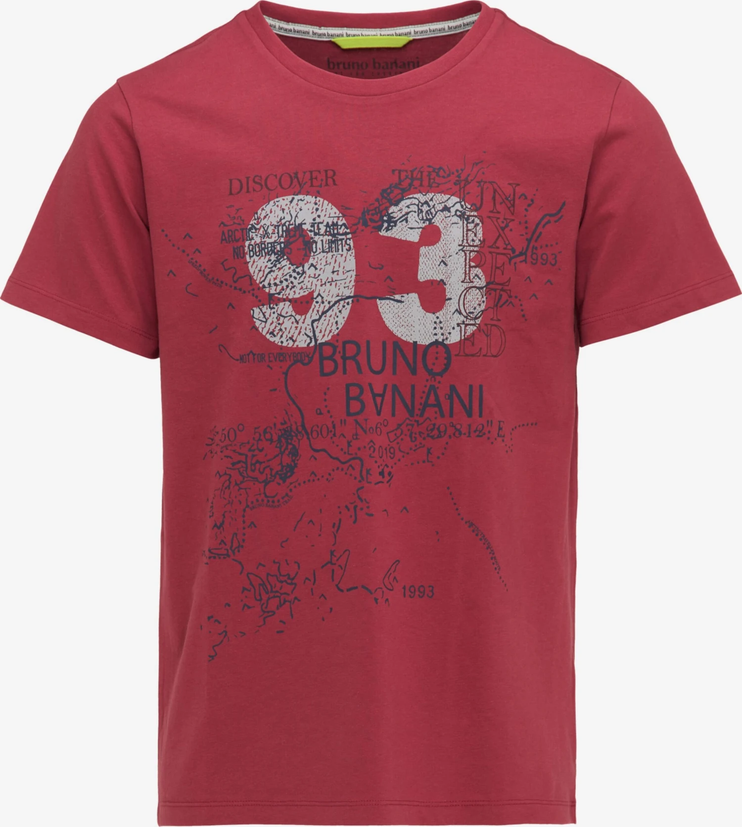 Bruno Banani Débardeurs T-Shirt Smith Homme Rouge 3 Bruno Banani Débardeurs T-Shirt Smith Homme Rouge