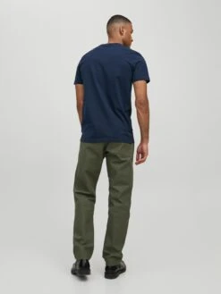 T-shirts T-Shirt Dan Homme Bleu Foncé -F4NT4STIC Soldes 07256531b56a1959f99e03a473684b1f