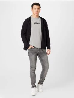 Hollister T-shirts à Manches Longues T-Shirt Homme Gris 11 Hollister T-shirts à Manches Longues T-Shirt Homme Gris -F4NT4STIC Soldes 0a5f94225fd21757f7833d57a2baf993