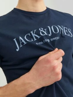 Jack & Jones T-shirts T-Shirt Homme Bleu / Bleu Clair 13 Jack & Jones T-shirts T-Shirt Homme Bleu / Bleu Clair -F4NT4STIC Soldes 0b15aa6e0133e7f6c4e18fc51d505df4