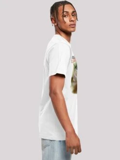 F4NT4STIC T-shirts T-Shirt David Bowie Outside Album Cover Homme Blanc -F4NT4STIC Soldes 126715929297f44c923755a93a5c8dfb