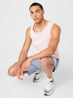 Nike Sportswear Débardeurs T-Shirt Homme Rose Pastel -F4NT4STIC Soldes 12fd3a5d311f34d86debb16a93ab6622