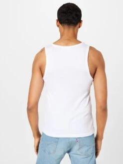 WEEKDAY Débardeurs T-Shirt Homme Noir / Blanc -F4NT4STIC Soldes 1605175a368621a52560b001ecab4c51