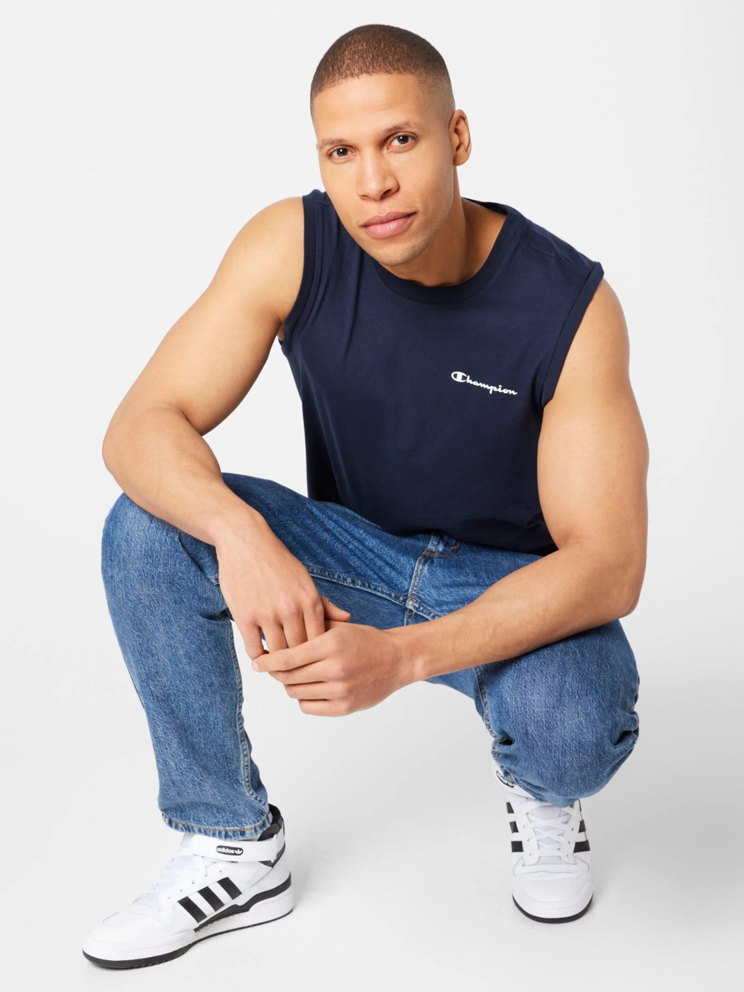 Débardeurs T-Shirt Homme Marine 7 Débardeurs T-Shirt Homme Marine – Image 5