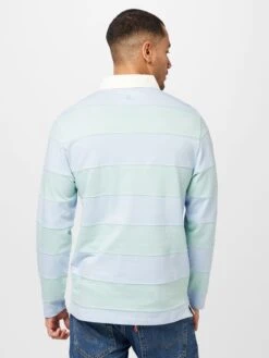 T-shirts à Manches Longues T-Shirt Rugby Homme Bleu Pastel -F4NT4STIC Soldes 1800f67bf844a124955bd1344db7a638