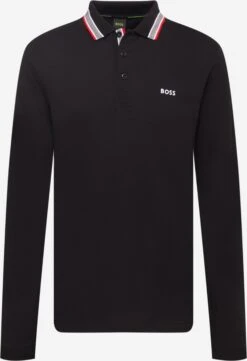 Boss Green T-shirts à Manches Longues T-Shirt Plisy Homme Noir