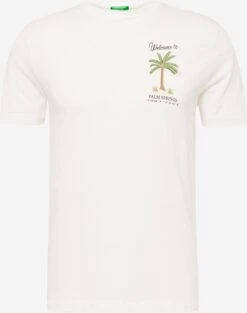 United Colors Of Benetton T-shirts T-Shirt Homme Blanc