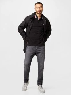 Boss Green T-shirts à Manches Longues T-Shirt Plisy Homme Noir -F4NT4STIC Soldes 1e4acb91cc12ae17cedb8efc271e5f4d