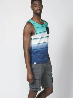 Koroshi Débardeurs T-Shirt Homme Mélange De Couleurs -F4NT4STIC Soldes 1f7a4a1ad6b1fc510f2794dfafa63865