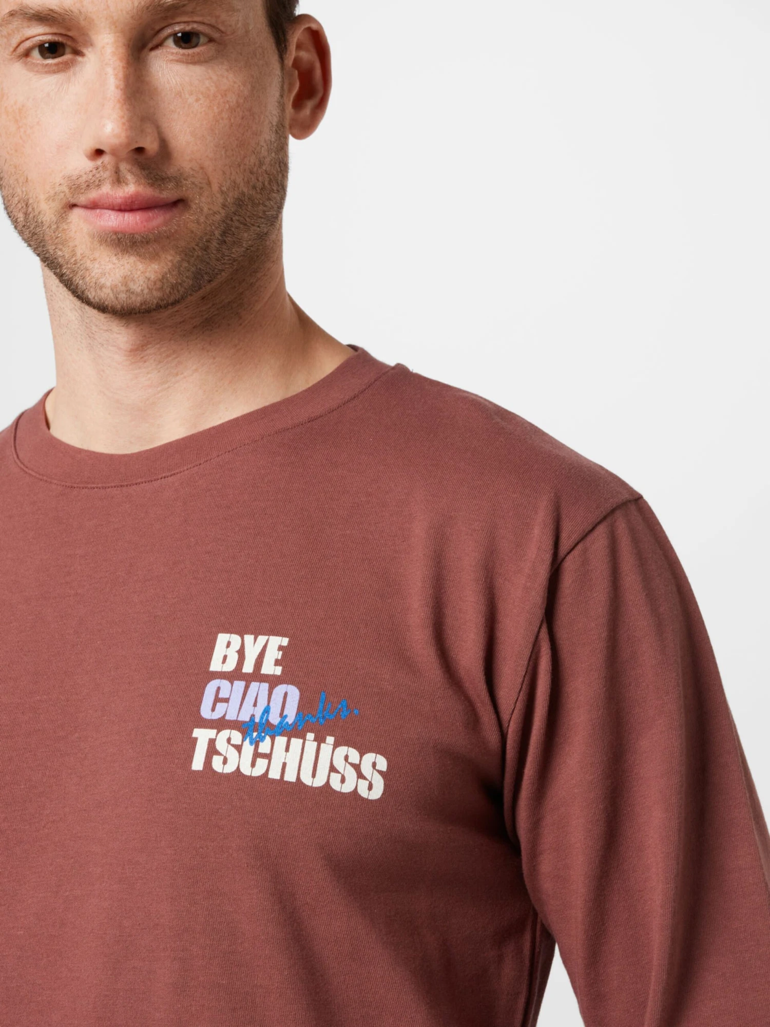 About You T-shirts à Manches Longues T-Shirt Hannes Homme Marron 4 About You T-shirts à Manches Longues T-Shirt Hannes Homme Marron – Image 2