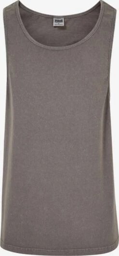 URBAN CLASSICS Débardeurs T-Shirt Homme Gris Basalte