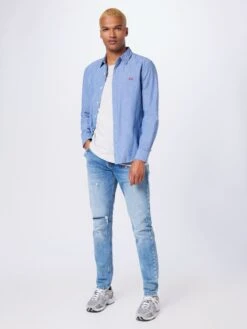 WEEKDAY Débardeurs T-Shirt Benjamin Homme Gris Chiné -F4NT4STIC Soldes 202b4855e7cbf6fd80bab382e9b5b7c1