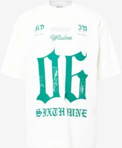 SIXTH JUNE T-shirts T-Shirt Homme Blanc Cassé