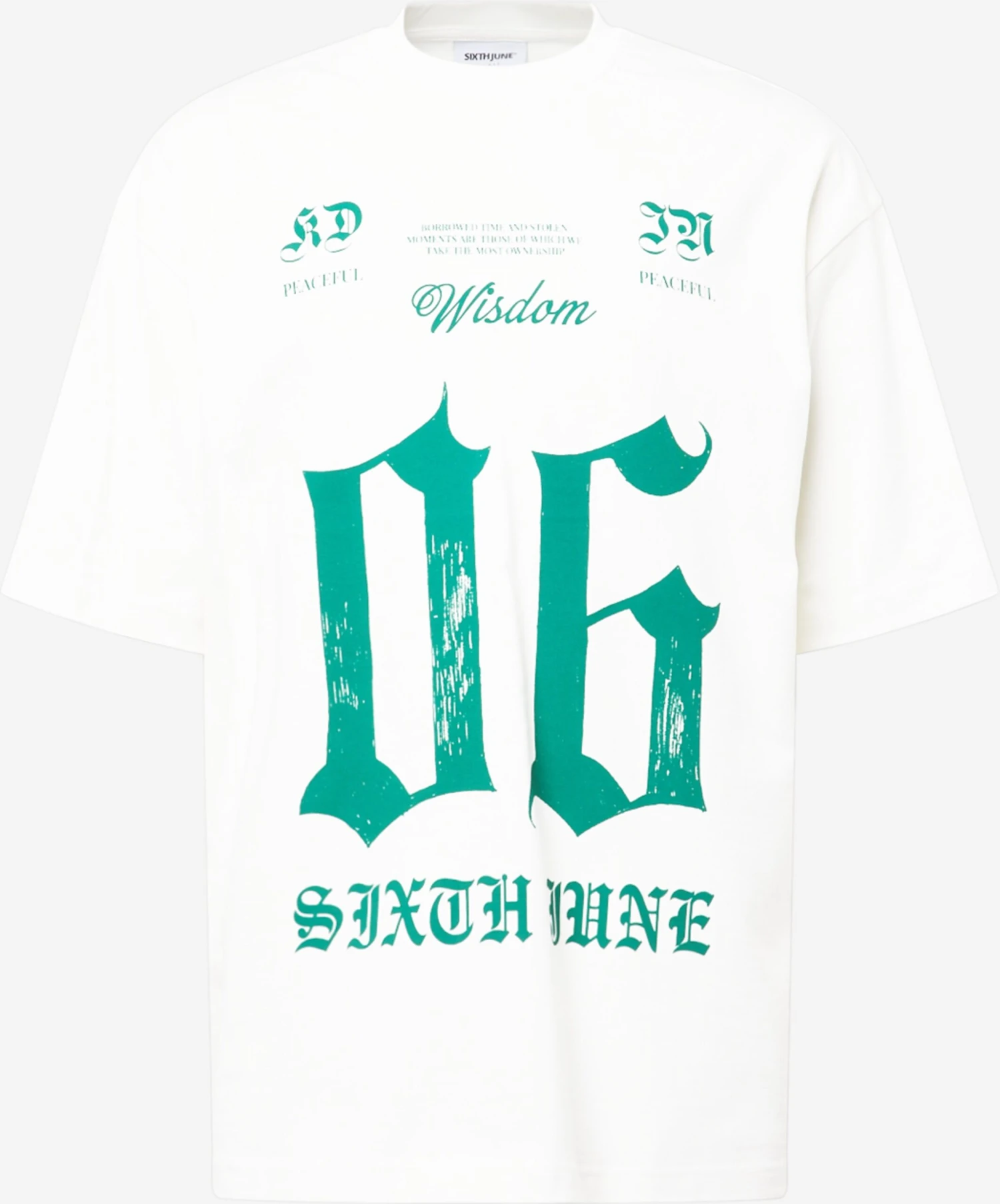 SIXTH JUNE T-shirts T-Shirt Homme Blanc Cassé 3 SIXTH JUNE T-shirts T-Shirt Homme Blanc Cassé