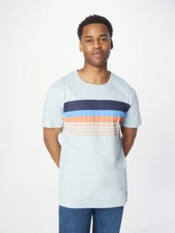 Blend T-shirts T-Shirt Homme Bleu Marine / Bleu Pastel / Bleu Clair -F4NT4STIC Soldes 22a5ca8bf4379a01c8850cd6777fcaa5