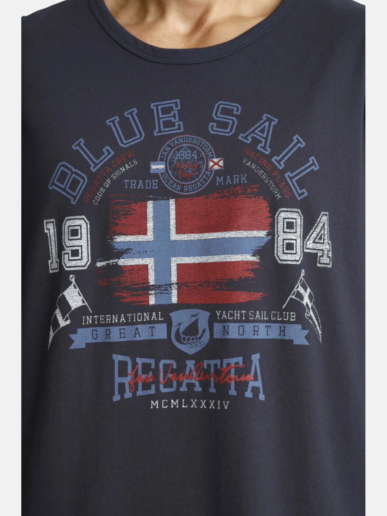 Débardeurs T-Shirt Beute Homme Bleu 6 Débardeurs T-Shirt Beute Homme Bleu – Image 4