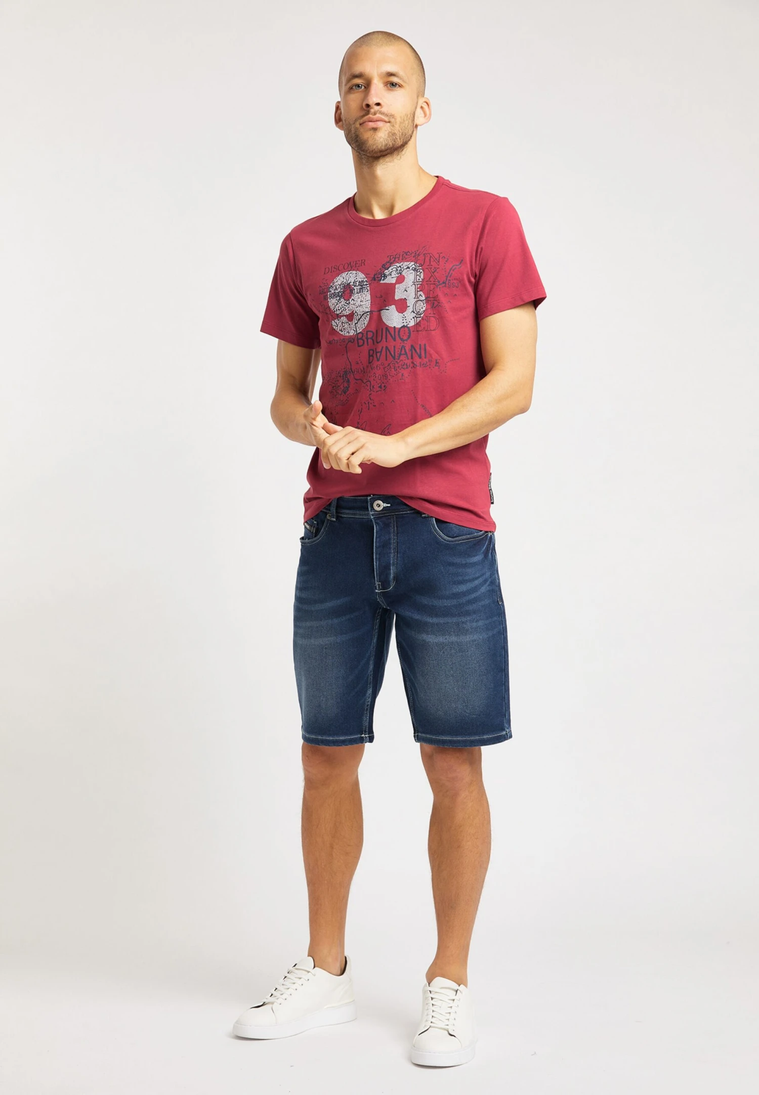 Bruno Banani Débardeurs T-Shirt Smith Homme Rouge 6 Bruno Banani Débardeurs T-Shirt Smith Homme Rouge – Image 4
