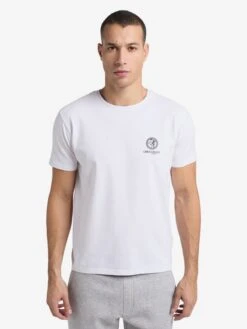 CARLO COLUCCI T-shirts T-Shirt De Petris Homme Blanc