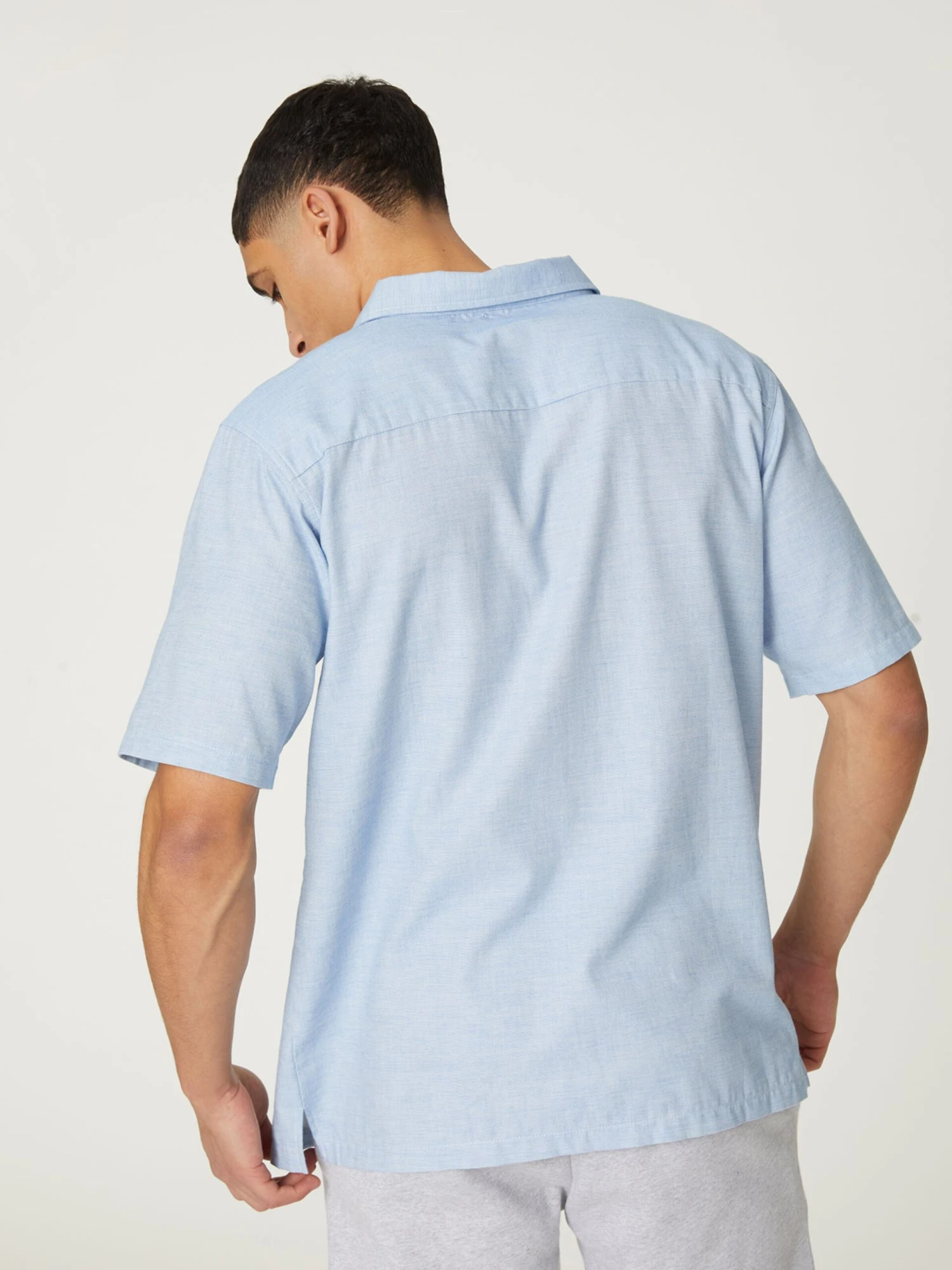 T-shirts T-Shirt Fritz Homme Bleu Clair 5 T-shirts T-Shirt Fritz Homme Bleu Clair – Image 3