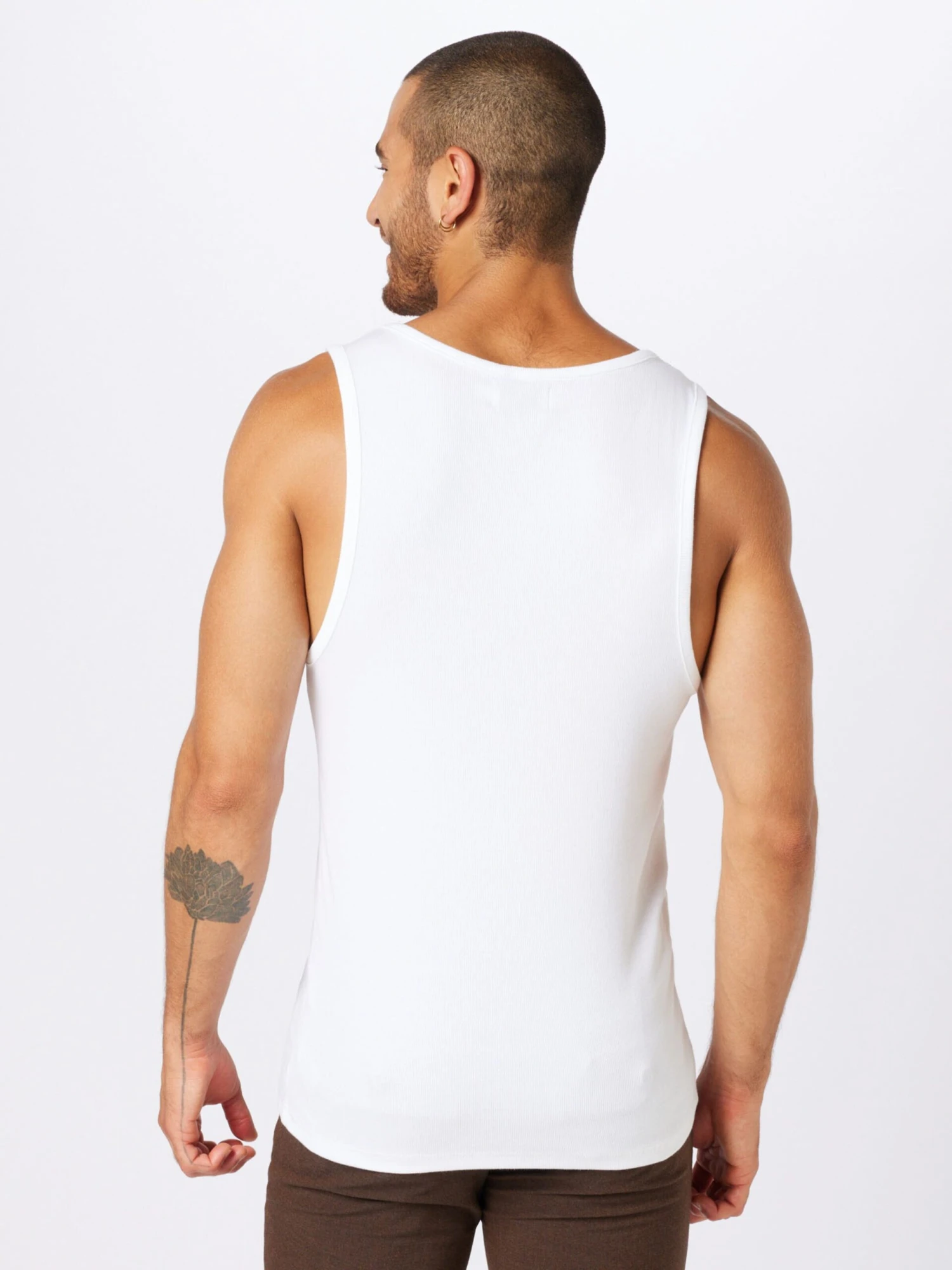 Topman Débardeurs T-Shirt Homme Blanc 6 Topman Débardeurs T-Shirt Homme Blanc – Image 4