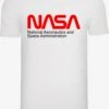 F4NT4STIC T-shirts T-Shirt NASA Homme Blanc -F4NT4STIC Soldes 2d7e3a614dddf964bda7f19a1e8b724e
