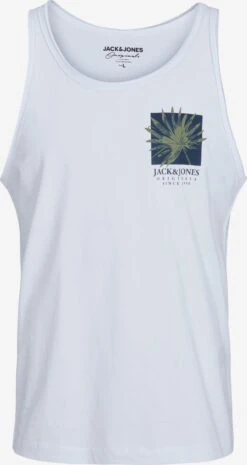Jack & Jones Débardeurs T-Shirt Crayo Homme Blanc