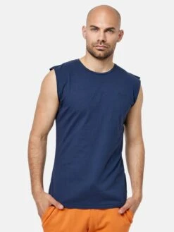 ACID Débardeurs T-Shirt Dye Homme Bleu Marine -F4NT4STIC Soldes 2f203b54699bf5931a6ff8d715edce3f