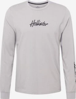 Hollister T-shirts à Manches Longues T-Shirt Homme Gris
