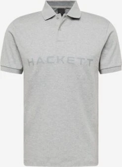 Hackett London Polos T-Shirt Homme Gris / Gris Chiné