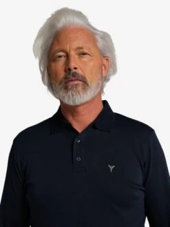 CARLO COLUCCI T-shirts à Manches Longues T-Shirt Corneanu Homme Bleu Nuit -F4NT4STIC Soldes 3562aba104f229bdba227077dffc0452