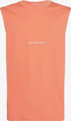 Calvin Klein Jeans Débardeurs T-Shirt Homme Pêche