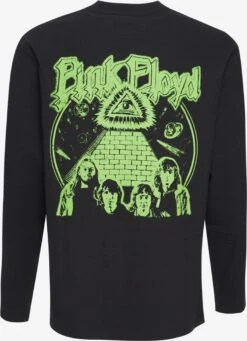 T-shirts à Manches Longues T-Shirt Pink Floyd Vibrant Homme Noir -F4NT4STIC Soldes 37c7c01fe19b1815cf63c53a2964f15a