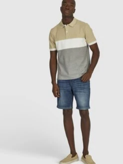 Polos T-Shirt Homme Sable / Gris -F4NT4STIC Soldes 3c6178e877dedf36e71faed1f8821c5d