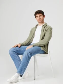 T-shirts à Manches Longues T-Shirt Ramon Homme Blanc -F4NT4STIC Soldes 3e56809e11615beb9bb6a52448e3f7db