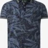 Polos T-Shirt Earl Beagan Homme Bleu Foncé -F4NT4STIC Soldes 40e9903b702492d957803f610e455463