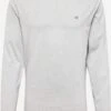 Gant T-shirts à Manches Longues T-Shirt Homme Gris Argenté / Gris Chiné 1 Gant T-shirts à Manches Longues T-Shirt Homme Gris Argenté / Gris Chiné -F4NT4STIC Soldes 427448fc9121dff3c2949b96df7317a6