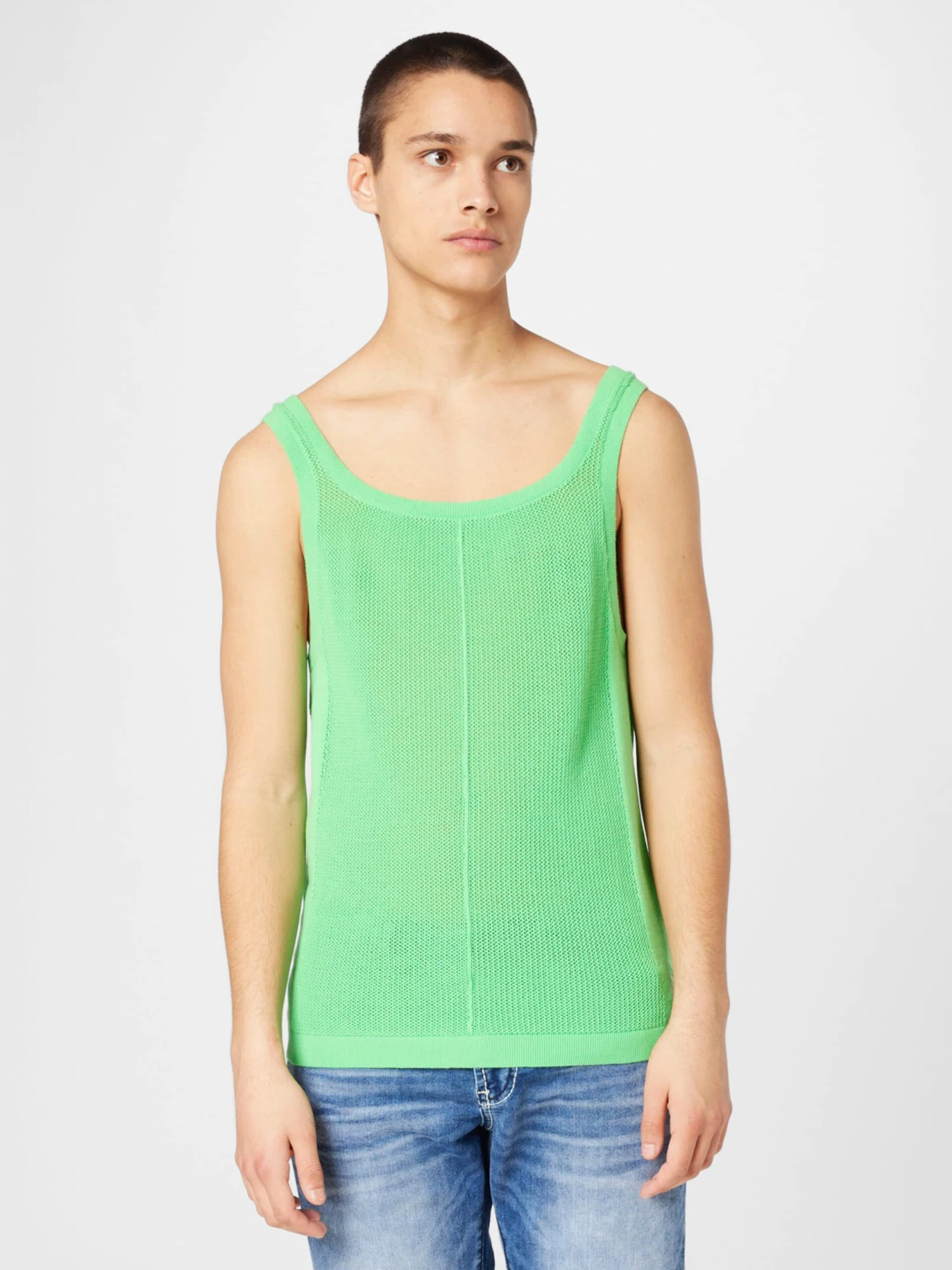 Calvin Klein Jeans Débardeurs T-Shirt Homme Vert 5 Calvin Klein Jeans Débardeurs T-Shirt Homme Vert – Image 3