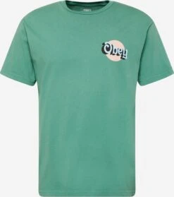 OBEY T-shirts T-Shirt Homme Vert Gazon