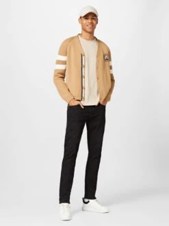 Hugo T-shirts à Manches Longues T-Shirt Derol 222 Homme Beige -F4NT4STIC Soldes 4865839b72a0a556a216e2348ebf744d