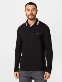 Boss Green T-shirts à Manches Longues T-Shirt Plisy Homme Noir -F4NT4STIC Soldes 4e14aae0c4b4e1a29b62e1b9af111214