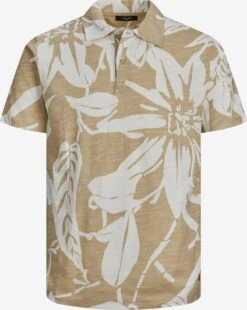 Jack & Jones Polos T-Shirt Tropic Homme Beige