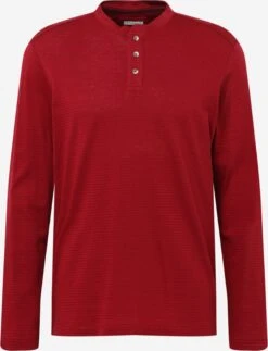 Tom Tailor T-shirts à Manches Longues T-Shirt Homme Rouge
