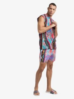 CARLO COLUCCI Débardeurs T-Shirt DeLeo Homme Mélange De Couleurs -F4NT4STIC Soldes 5440344fcef890f1e71156857e204357