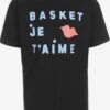 K1X T-shirts T-Shirt Je T´aime Homme Noir -F4NT4STIC Soldes 55ee6b717ba1630b5bbd3eaa7ee2b723